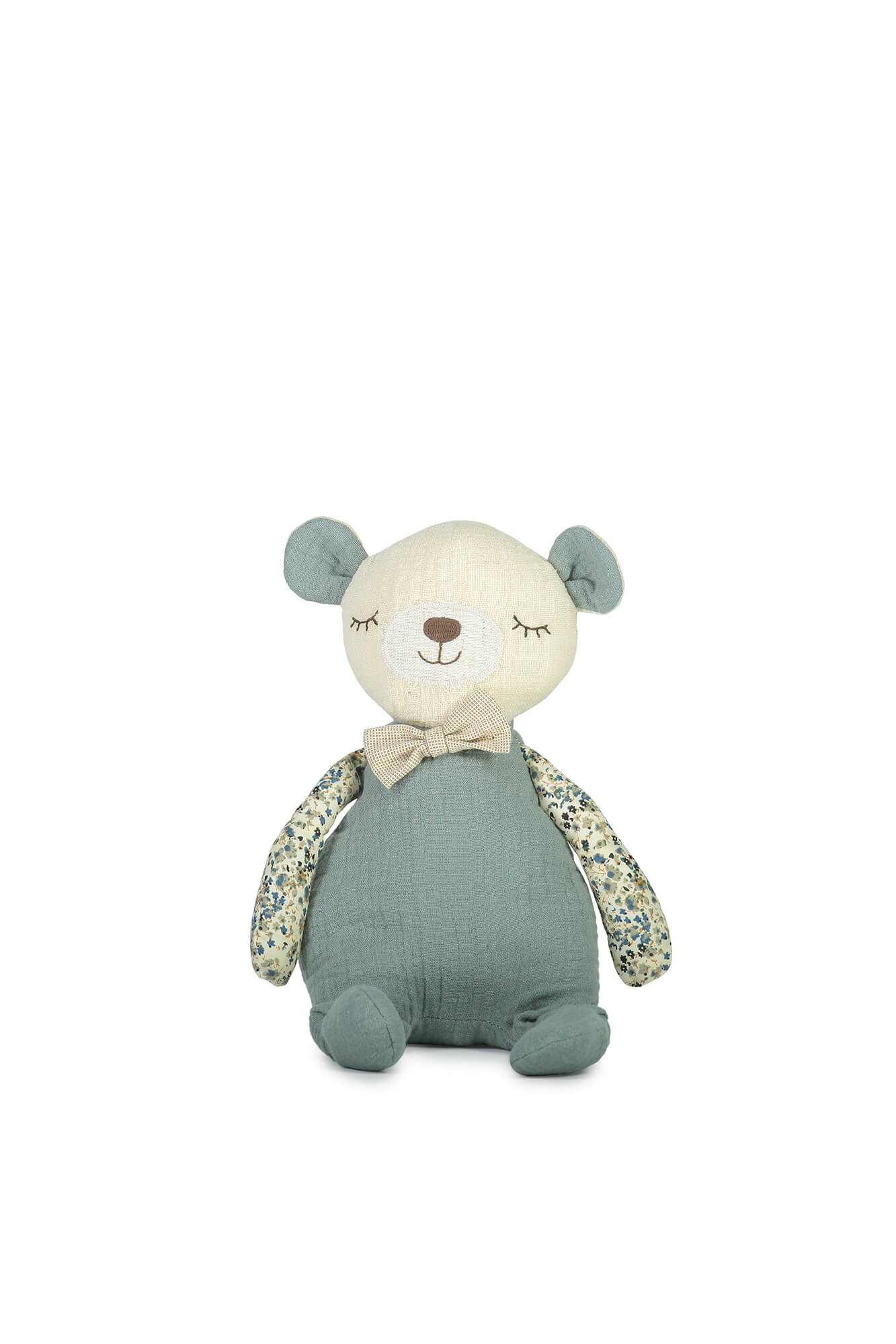 Soft Toy blue bear product photography in Auckland