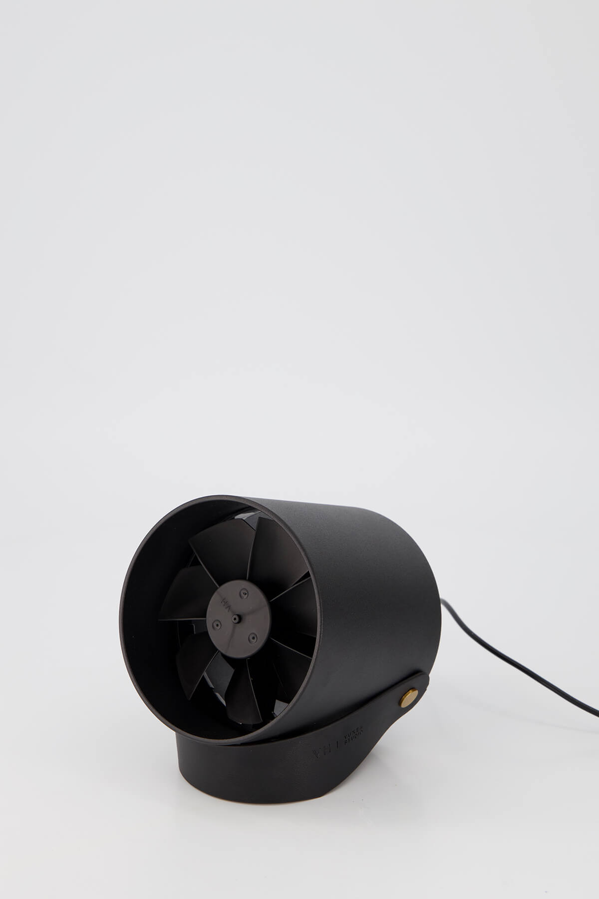 Small black fan product photography FMCG studio photography