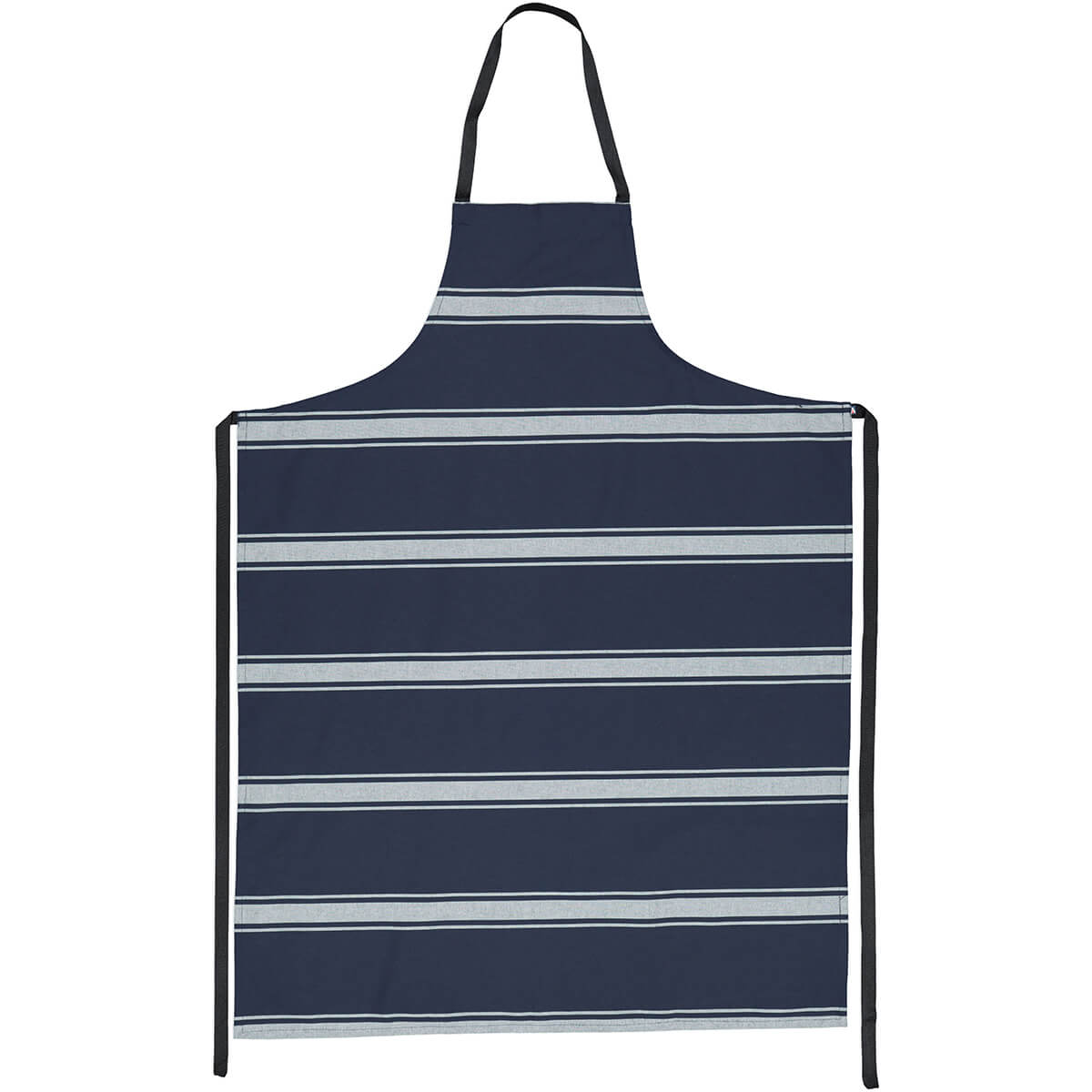 blue and white stripe apron photography