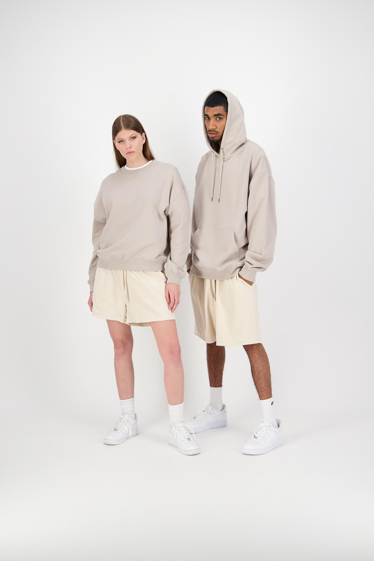 Male and female models for huffer NZ fashion