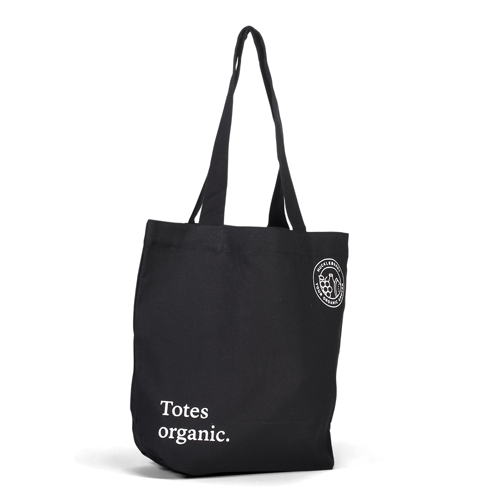 photography of Hucklberry supermarket tote bag