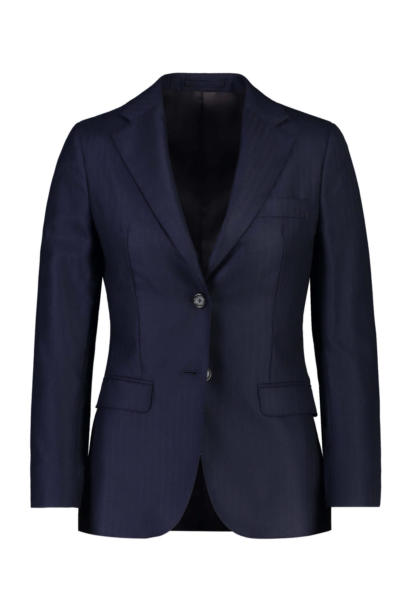 Navy suit jacket by Working Style women's