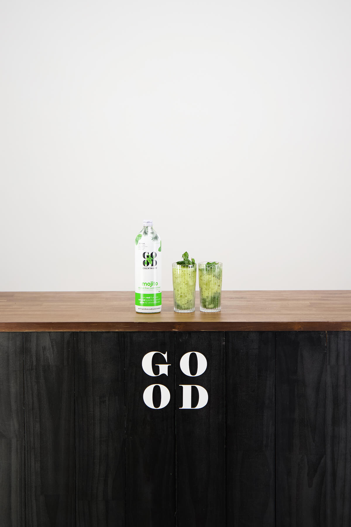 Kiwifruit Mojito food and beverage product photography and video